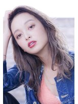 レニーバイエース(LANY by ACE) 【LANY 横浜】大人可愛いかきあげバング×ラベンダーアッシュ