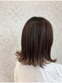 小洒落感なレイヤー外ハネロブ☆