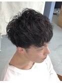 【倉敷】メンズマニッシュ×ゆるんとパーマ(松島大樹)