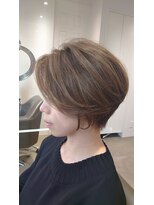 30代40代50代扱いやすいショートボブ