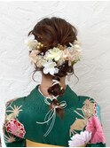 卒業式 成人式 ヘアセット