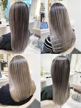 アッシュ 大宮店(Ash) 透明度の高いバレイヤージュにしていきたい方にオススメ☆