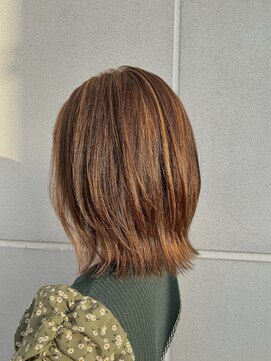 ロカ 表参道(loka) ハイライト/ベージュカラー[表参道/髪質改善/ハイライト]Mai