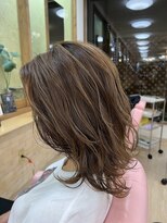 ヘアーサロン リュウズ(HairSalon Ryu's) ベージュ系ハイライトカラー