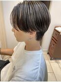 横浜★ハイライトメンズセンターパート