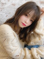 アルケー ヘアアンドヘッドスパ 錦糸町南口店(arche Hair&head spa) インナーグレージュ/マチルダボブ/前髪/ピンクベージュ/錦糸町