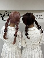 クランルシェ(clan luce)&nbsp;お揃いヘアメ