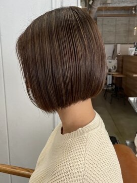 ライツ オオサカ(Litze osaka) ミニボブ×ハイライト《稗田かれん》