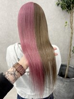 ロウル 渋谷(LOWRL)&nbsp;ツートンカラー/デザインカラー/ケアブリーチ