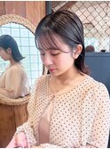ツヤブラウンカラー