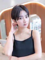 イオ 本厚木(io)&nbsp;20代30代大人かわいい丸みショート似合わせカットシアカラー前髪