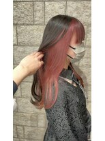 シェアサロンシエナ(share salon SCENA)&nbsp;インナーピンクカラー