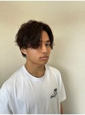ナチュラルセンターパート/無造作韓国風メンズヘア/20代30代