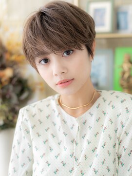 カバーヘア ブリス 上尾西口店(COVER HAIR bliss) 透明感オリーブグレージュ小顔ウルフカットh3上尾20代30代40代