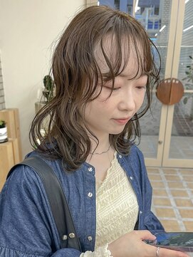 パークレーン アイス イヴェン(park lane ICI yeven) ブリーチなし オリーブベージュ オリーブアッシュ /akari