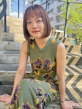 デザート(Des.Art) 【天神赤坂】20代30代/前髪インナーカラー/ミニボブ/ボブ
