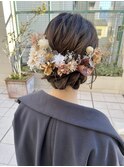 成人式　卒業式　パーティー　ゆるふわアレンジ