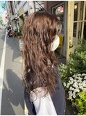 外人風癖毛パーマ