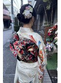 振袖着付けヘアセット