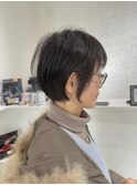 骨格に合わせショートボブ☆