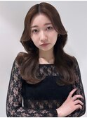 くびれヘア ヨシンモリ 顔周りカット 韓国ヘア 美髪 20代30代