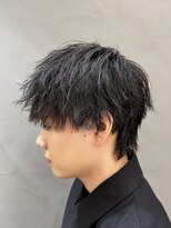 ニコ トウキョウ ヨコハマ(nico)&nbsp;メンズセンターパートニュアンスパーマメンズパーマ