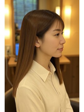 コノア スパーク(Conoah spark) ホワイトグレージュ/デジタルパーマ/チェリーブラウン/守谷