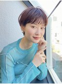 前髪あり大人ショート20代30代40代表参道