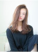 ミニウルフレイヤーカット顔周りカット前髪カット韓国ロング銀座