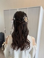 ジェリカヘアー サンフラワー通り(Jlica hair)&nbsp;ゆるふわハーフアップ