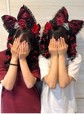 《鈴木茉奈》盛り髪/ツインアレンジ/体育祭/大宮