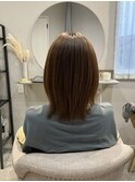 髪質改善トリートメント、縮毛矯正で艶髪へ