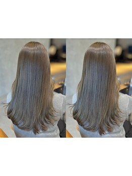 《ナチュラルだけど抜け感がある♪》気になる赤みを消した透明感カラー◎オリーブ/アッシュ/ブラウン