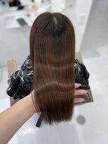 ハピネス 梅田茶屋町店(HAPPINESS)&nbsp;韓国風/レイヤーカット/顔周り/顔まわり/髪質改善/ベージュ