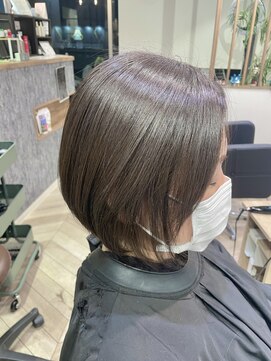 フィーリー ヘア デザイン 太田店(feAry) 洗練された大人感白髪ぼかしグレージュ（ブリーチなし）