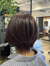 プルースラウンジ(Plus Lounge) 大人ショートショートボブひし形ショート30代40代50代