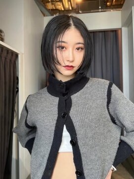 ブロック ジャポン(bloc japon) 切りっぱなしボブ ポイントカット ステップカット　レイヤーボブ