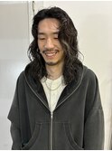メンズロングパーマ