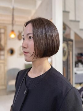 プライベートサロン キッテ(private salon kitte.) コンパクトなミニボブ