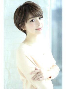 ビューブルー 亀戸錦糸町(VIEW BLUE) 【ショートボブ】黒髪カタログ/オリーブグレー/小顔に見せるヘア