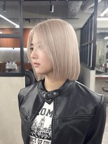 ニコ トウキョウ 渋谷(nico TOKYO)&nbsp;ダブルカラーブロンドカラーハイトーン韓国レイヤー