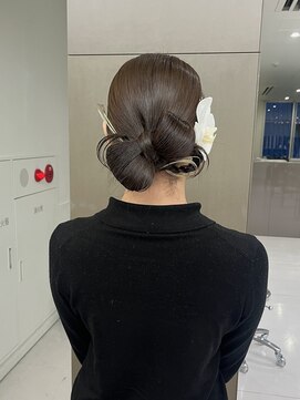 ローレンアオ(LOREN AO) 【LOREN AO】カチモリヘア/リボンアレンジ/ヘアセット