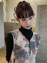 カシェ ホリエ(CACHE HORIE)&nbsp;ブラウンカラー / ヘアアレンジ / 三保