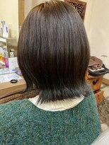 ヘアリゾート粋 ウナム 新宿東口店(enam)&nbsp;透明感ナチュラルブラウン/ミディアムボブ