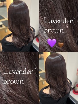 レム 仙台店(L.E.M) 大人っぽラベンダーbrown!