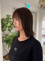 リブレ(LIBRE) 【恵比寿 LIBRE】切りっぱなし 外ハネミディアム