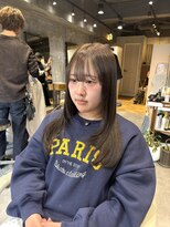 エッセ 大阪梅田茶屋町店(esse) 【梅田/U24】初カラーはダブルカラーで透明感オリーブベージュ!