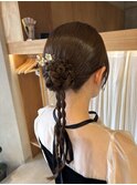 タイトヘアアレンジ