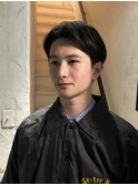 【メンズ】クリーンなパートスタイル