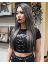 グッドフェローズ キタホリエ(GoodFellas kitahorie) 透明感抜群のハイトーンレイヤーロングヘアブリーチ透明感カラー